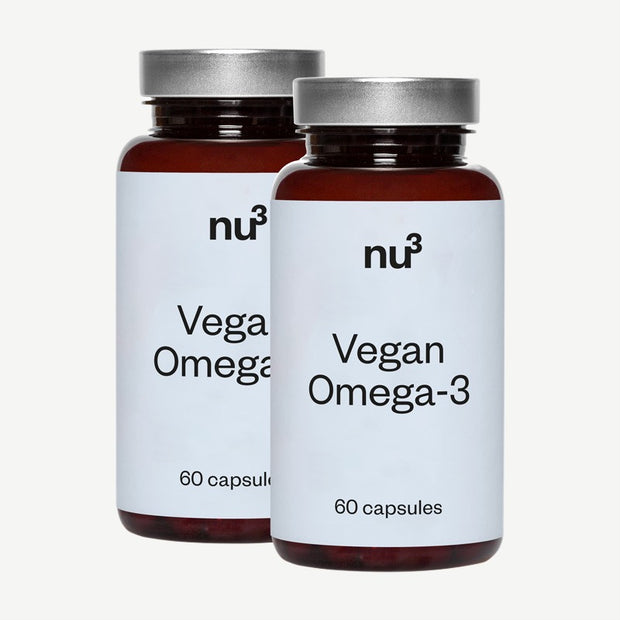 nu3 Omega-3 Algenöl-Kapseln, vegan