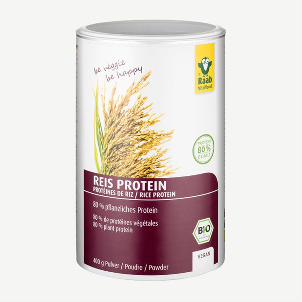 Raab Vitalfood Bio Reis Protein, Pulver