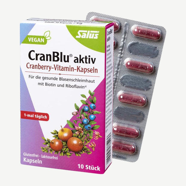Salus CranBlu® aktiv Cranberry-Vitamin-Kapseln