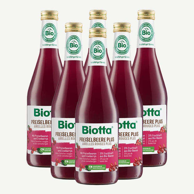 Biotta Bio Preiselbeere Plus, Saft