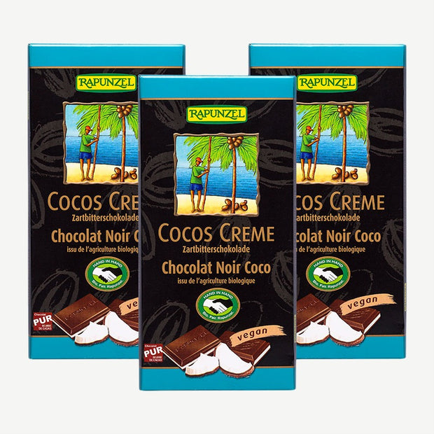 RAPUNZEL Bio Cocos Creme Zartbitter Schokolade